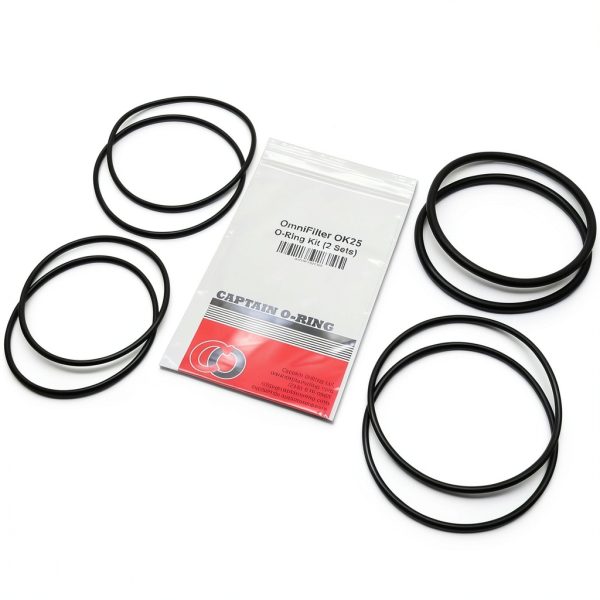 OmniFilter O-Ring Gasket Seals Buna-N Rubber USA Made-0