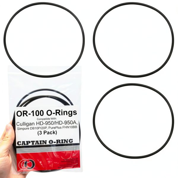 Culligan OR-100 O-Ring 3 Pack NSF Certified Buna-N Rubber-0