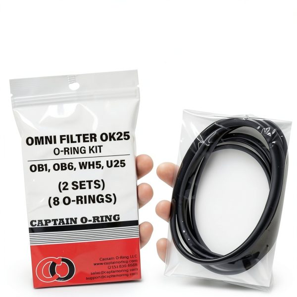 OmniFilter O-Ring Gasket Seals Buna-N Rubber USA Made-6