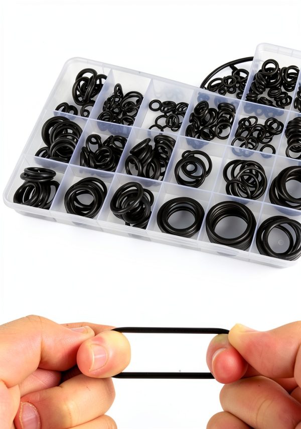 Dasinro O Ring Assortment Kit Nitrile Rubber 400 Pcs-3
