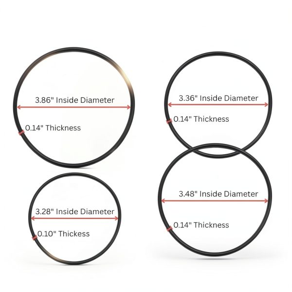OmniFilter O-Ring Kit Buna-N Rubber Replacement Seals-2
