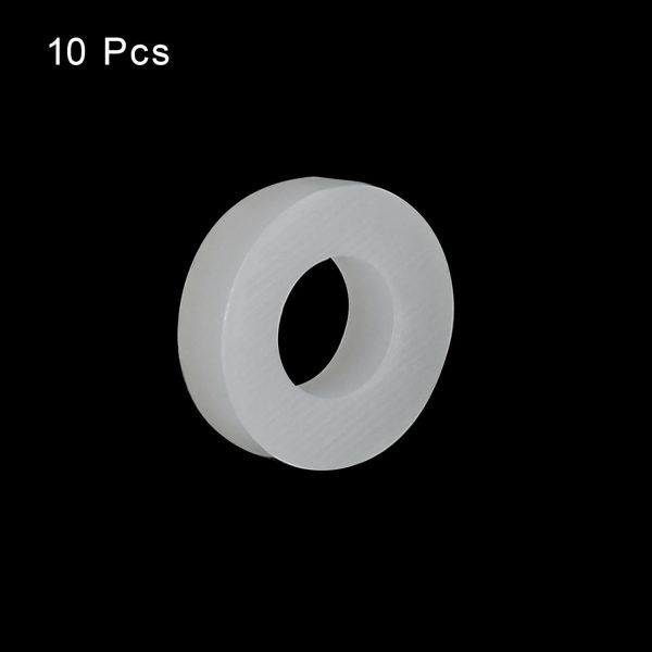 Silicone Gaskets uxcell White Waterproof Temperature-2
