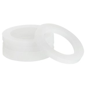 Uxcell Silicone Gasket White Waterproof Sealing Ring-0