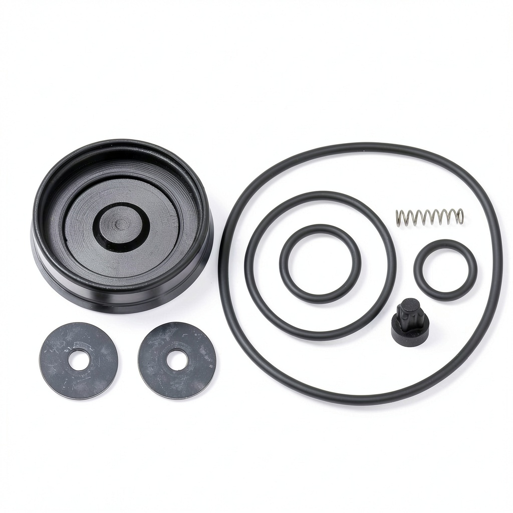 Installing Shunevade Faucet O‑Rings High Quality Materials Replacement on a kitchen sink workbench