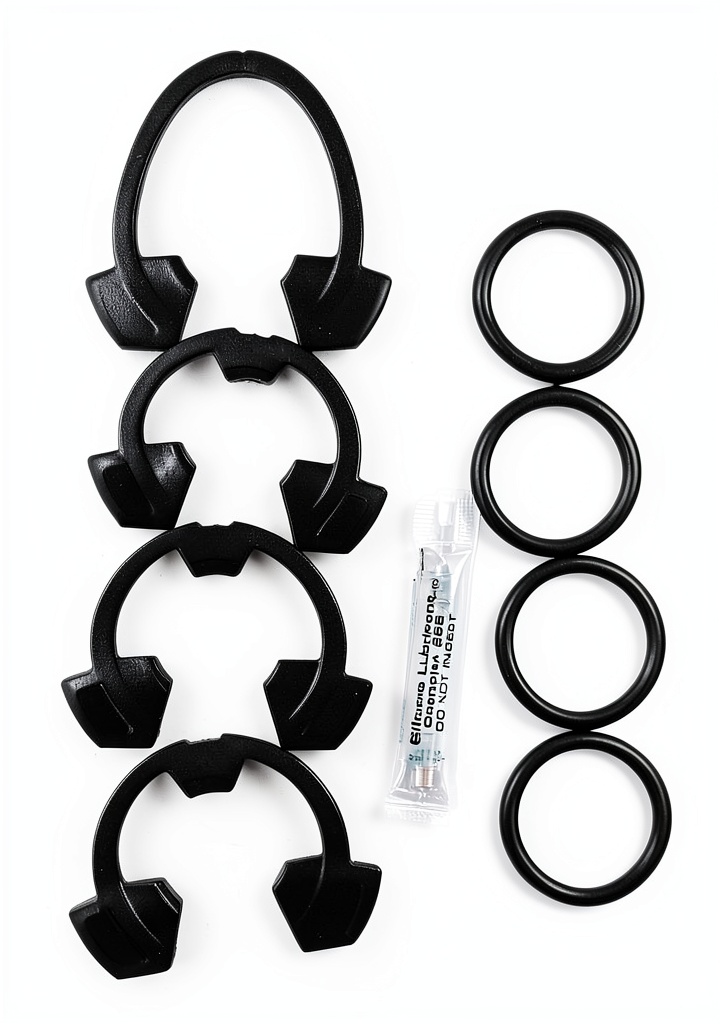 Installing Soft Water Supply 1 Inch Faucet O Rings Synthetic Rubber on a wooden workbench