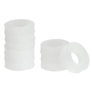 Silicone Gaskets uxcell White Waterproof Temperature-0