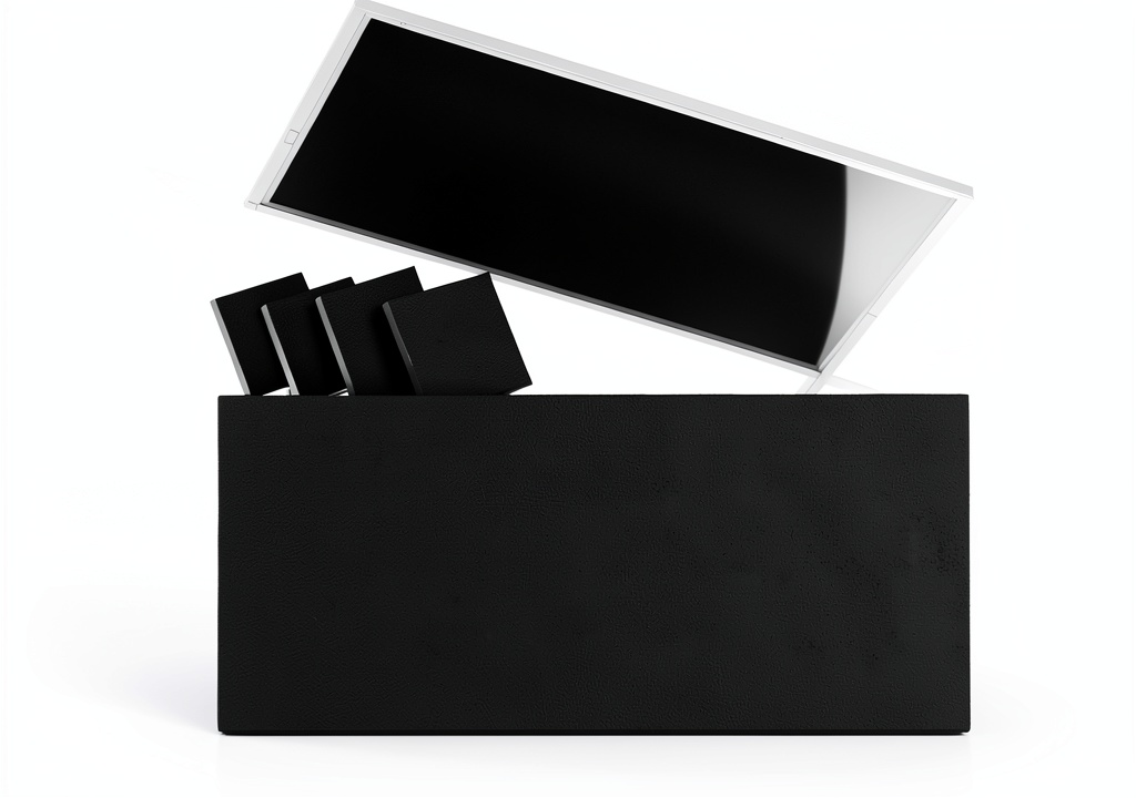 Installing Ceiling Lamp Shade Futuregrace Black Polyester on a standard 4x2 ft fluorescent fixture