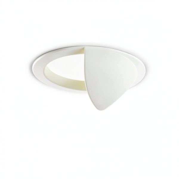 Ceiling Light Shade Festerekey White Matte Round-2