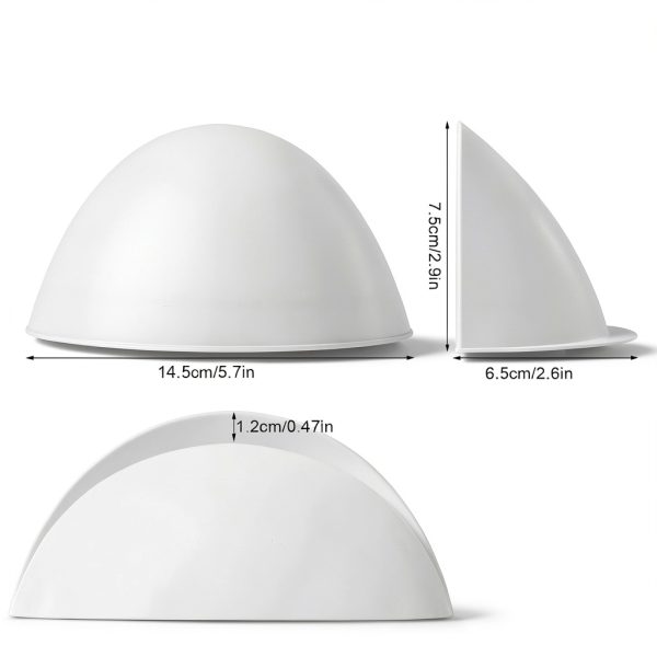 Ceiling Light Shade Festerekey White Matte Round-5