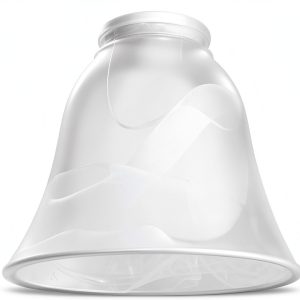 LHLYCLX Ceiling Fan Light Glass Replacement Alabaster 2.17" Fitter-0