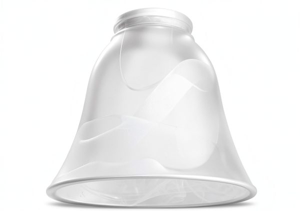 LHLYCLX Ceiling Fan Light Glass Replacement Alabaster 2.17" Fitter-0