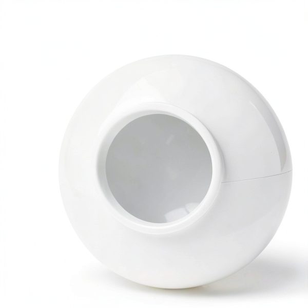 KastLite White Acrylic 10" Globe Light Cover Fitter Neck Post Shade-5