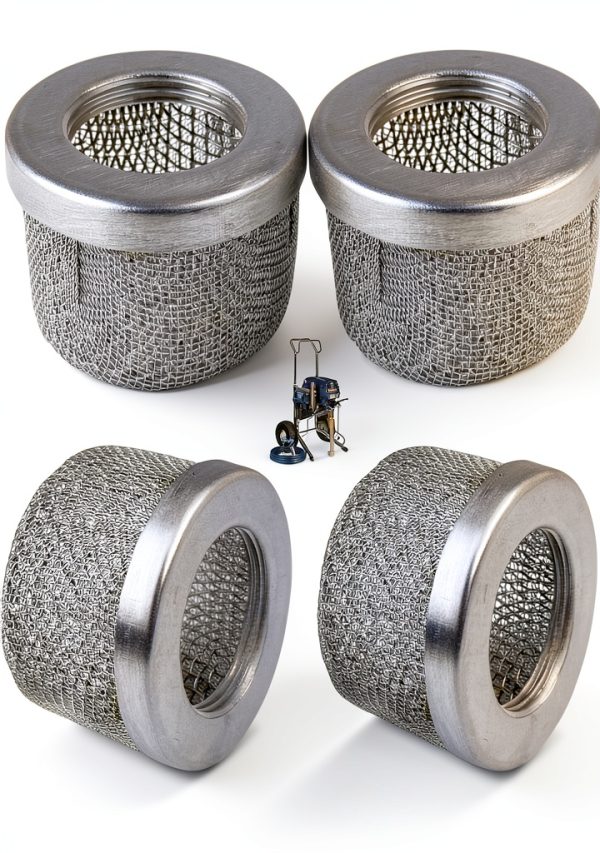Pump Inlet Strainer HHLZDHH 4 Pack 1" NPT Filter for Graco Sprayers-0