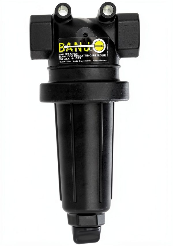 Banjo LST100-80 Polypropylene T-Strainer 80 Mesh 1" NPT Female-1