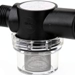 Shurflo 255-213 1/2" MNPT x FNPT Inline Strainer for 2088 Series Pumps-0