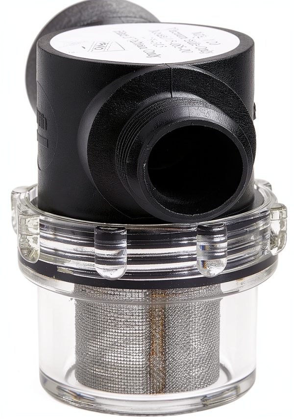 Shurflo 255-213 1/2" MNPT x FNPT Inline Strainer for 2088 Series Pumps-5