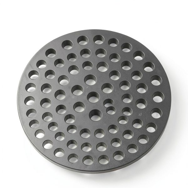 4.72 Inch Cast Iron Drain Cover by Valorup for Garage and Basement-1