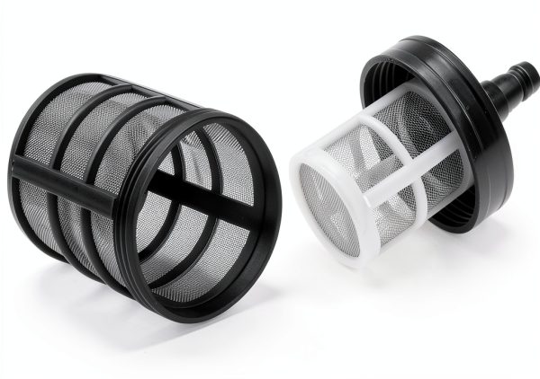 Stainless Steel Encryption Filters Double-Layers Stainless Steel Encryption Garden Hose Strainer with 3/8", 1/2" Barb Connection for Sprayer，Car Washers，Oil Pumps and Industrial Equipment (2 Packs)-5
