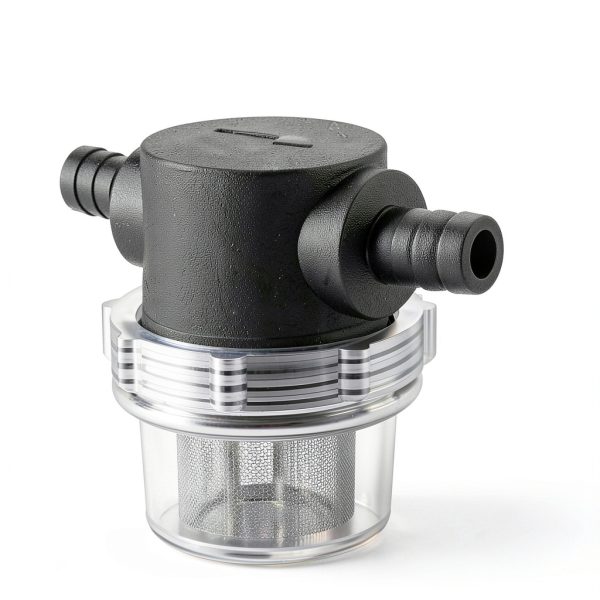 1/2 Inches Water Pump Strainer, Compatible with 3/8 Inches Hose Barb In-Line Strainer Twist-On Pipe Sprayer Filter for Water Pump 12V Direct Current 80 PSI RV Camper Marine Boat Lawn (2)-4