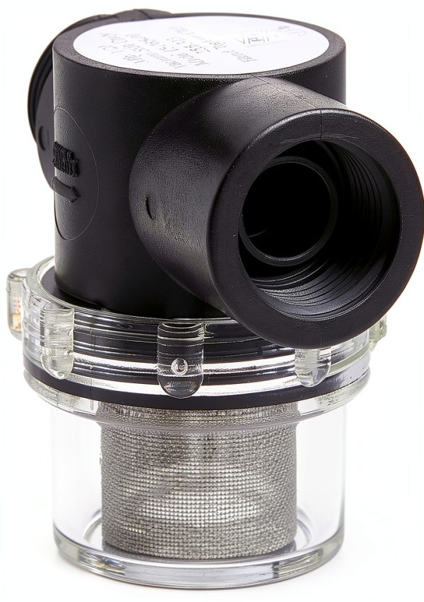 Shurflo 255-213 1/2" MNPT x FNPT Inline Strainer for 2088 Series Pumps-4